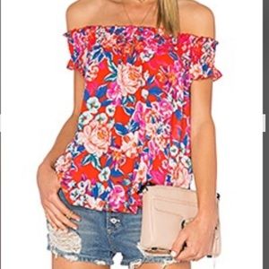 Eight Sixty Off the Shoulder Floral top